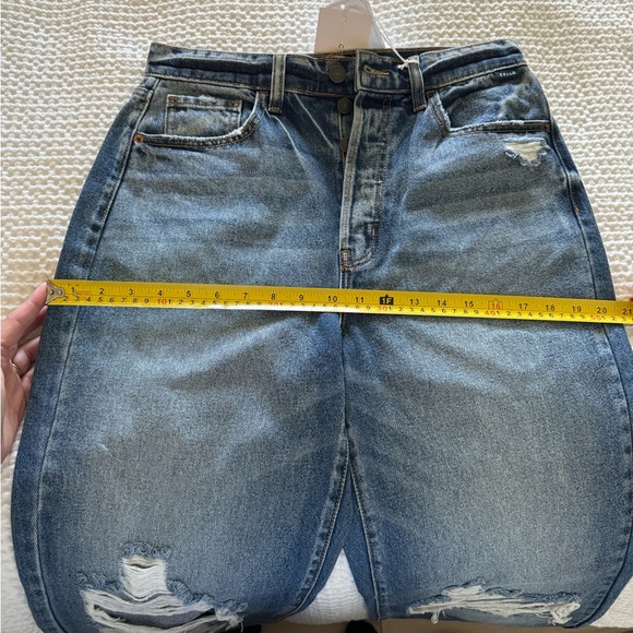 NWT Fringed Pineapple High Rise Dad Jeans!! - Picture 11 of 12
